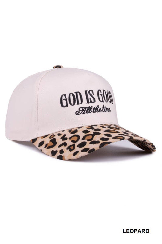 God Is Good All The Time Two Tone Cap