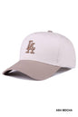 LA City Logo Two Tone Canvas Cotton Cap SI-27993