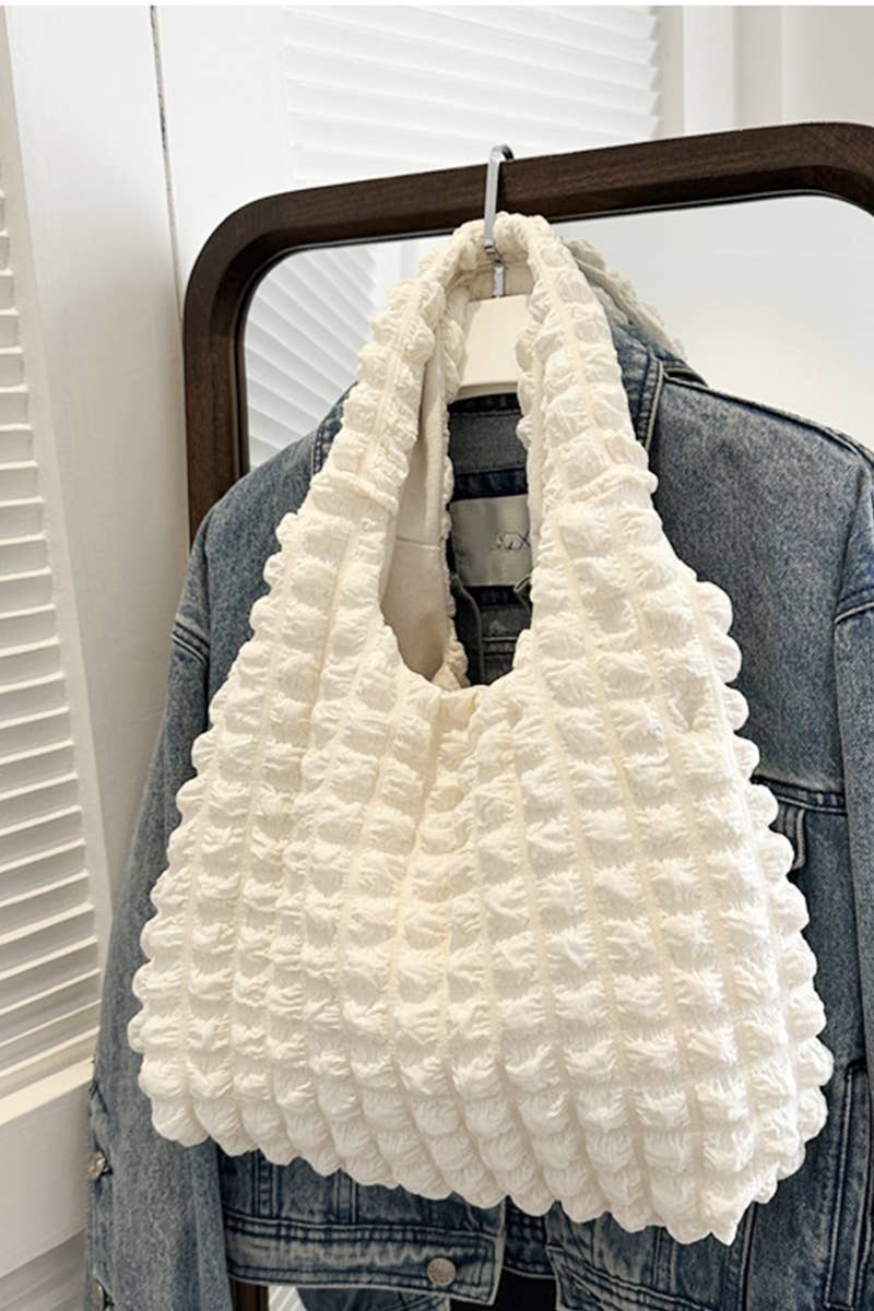 Cloud Puffy Shoulder Tote Bag
