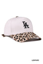 LA City Logo Two Tone Canvas Cotton Cap SI-27993