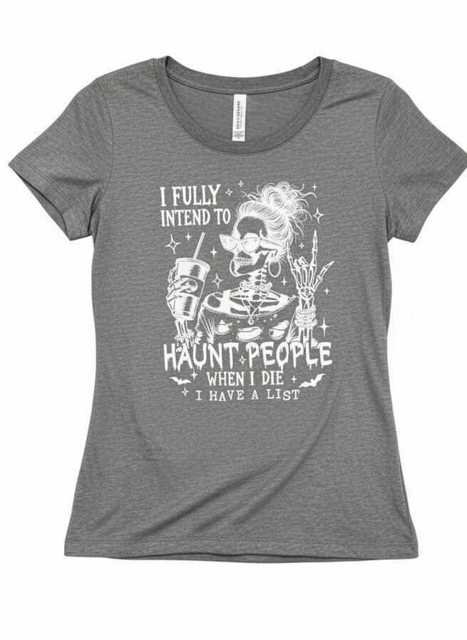 Halloween graphic Tee